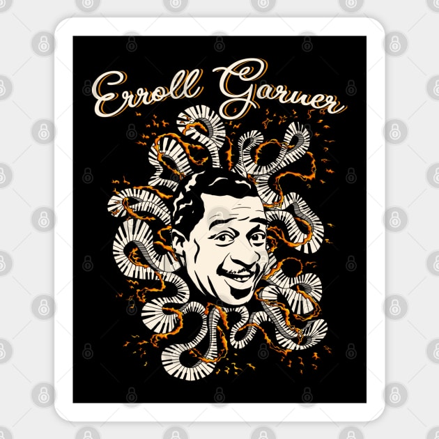 Erroll Garner Sticker by ThunderEarring